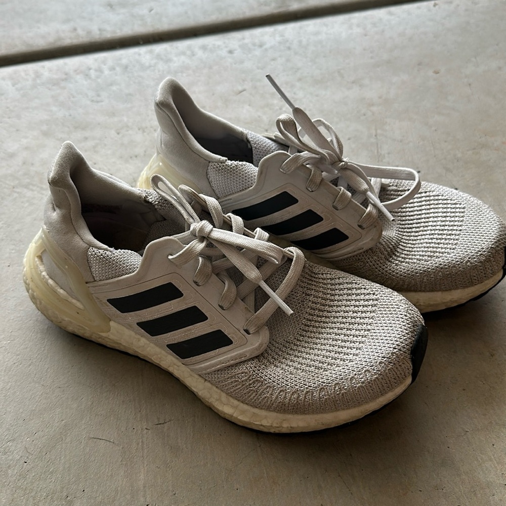 Light grey adidas ultra boost